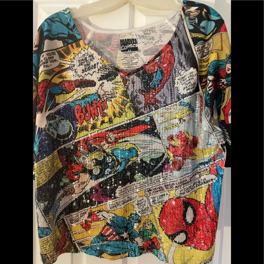 COPY - Sequined Marvel Women’s T-shirt